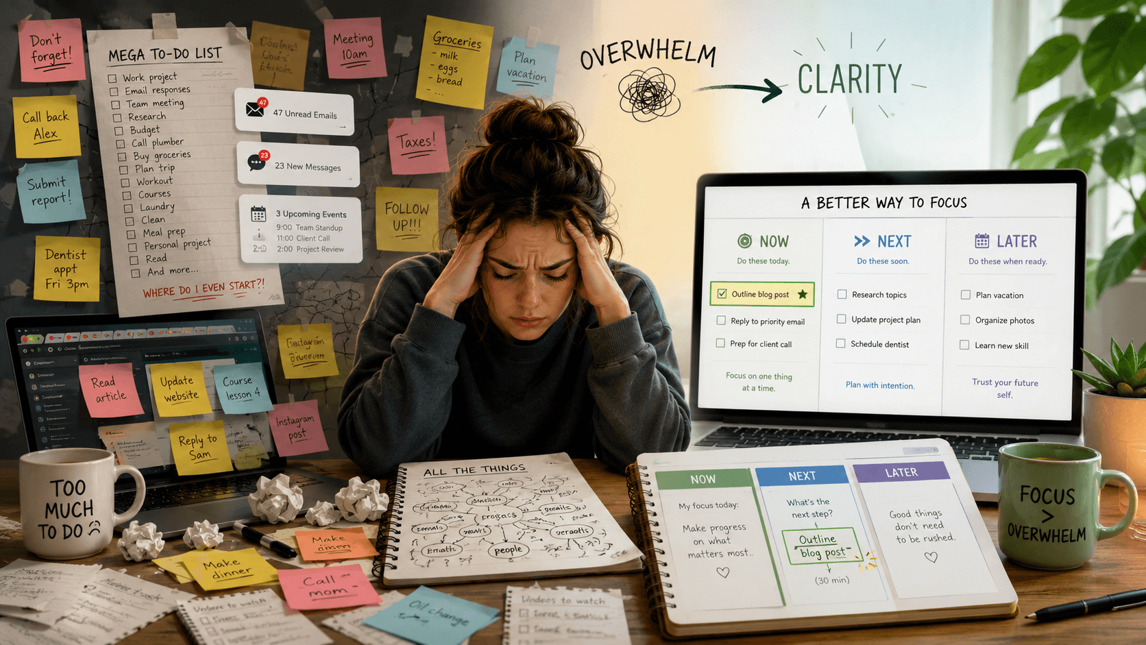 Why Traditional To-Do Lists Overwhelm ADHD Brains—and What to Use Instead